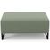 Puff Decorativo Sala De Estar Cléo 90cm Base De Ferro Preto W01 Bouclê Oliva - Lyam Decor