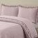 Kit Cobre Leito Colcha Maison Queen c/ Babado Percal 300 Fios 3 Peças - Roxo Malva