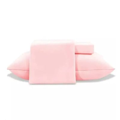 Jogo Cama Solteiro 3 Pc Toque de Seda Rosa Jolitex