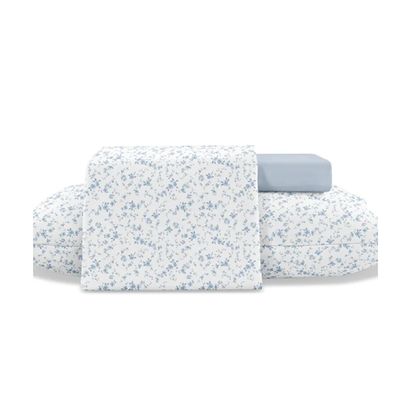Jogo Cama Solteiro 3 Pc Toque de Seda Primavera Jolitex