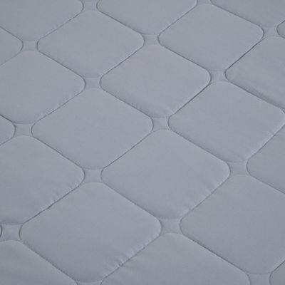 Kit Cobre Leito Colcha Speciale King Matelado Toque Acetinado 400 Fios 3 Peças Cinza