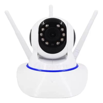 kit 2 Câmeras Robo Ip Icsee 3 Antena Wifi Wireles Hd Audio Visão Noturna