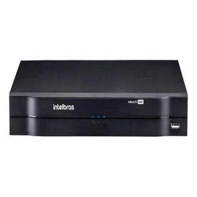 Kit Cftv 4 Cameras Segurança HD Full Hd Dvr Intelbras 4ch
