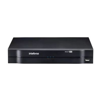 Kit 2 Cameras Segurança 720p Full Hd Dvr Intelbras 4ch c/hd