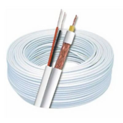 Kit Completo Cabo Coaxial Cftv + Acessórios Para 3 Câmeras