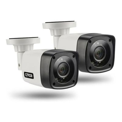 kit 2 Câmera Bullet 4x1 Hd 720p Lente 2,8mm Infra 20 Metros Citrox