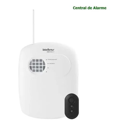 Kit Cftv 6 Câmeras Intelbras E Alarme Residencial 8 Sensores
