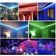 Fita Led 5050 Ip65 Rgb Colors Bi-volt Rolo 5 Mts Prova De Água Com Fonte