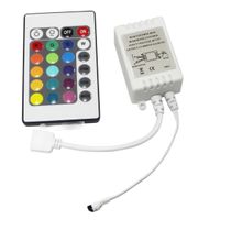 kit 10 Controlador Controle Fita Led Rgb 5050 3528 Atacado