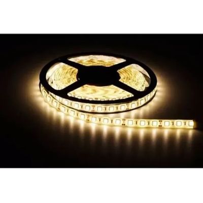 Kit 10 Fita Led Rolo 5m 3528 Branco Quente Prova D'agua
