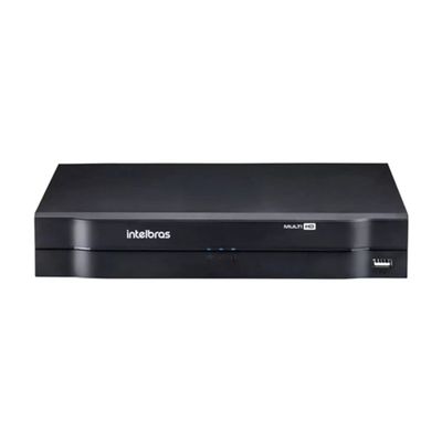 Kit Cftv 4 Cameras Segurança Hd Dvr Intelbras 4ch