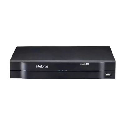 Kit 6 Câmeras de Segurança hd Dvr intelbras full hd 8ch mhdx c/hd