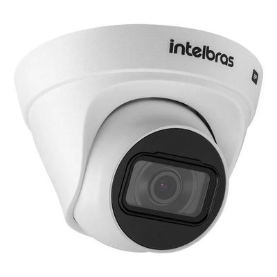 Câmera de segurança Intelbras VIP 1130 D com resolução de 1MP visão nocturna incluída branca