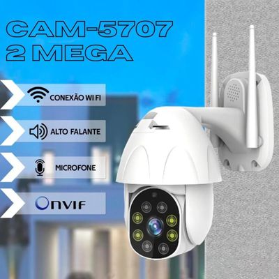 Camera Ip Ptz Wi-fi Onvif 2mp Auto Tracking