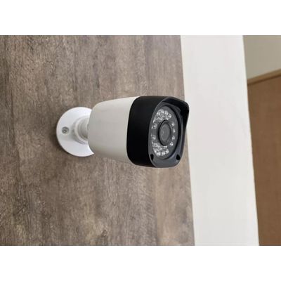 Kit 8 Cameras Segurança 1080 Full Hd Dvr Intelbras 8ch mhdx Alta Resolução
