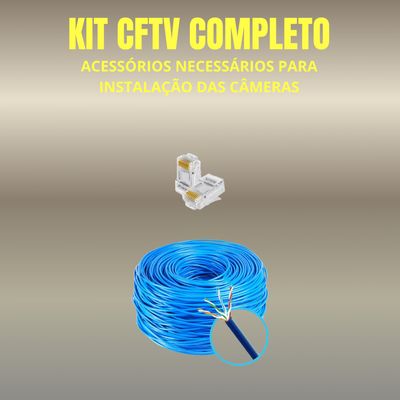 Kit CFTV 6 Câmeras IP Intelbras NVD 1408P S/HD