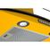 Coifa De Parede 80cm Vidro Curvo Slim Nardelli Yellow 110V