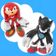Cartelado Infantil Sonic The Hedgehog 3 Action Figures Sonic Knuckles E Werehog Brinquedos