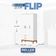 Jogo De Quarto Infantil Flip Guarda Roupa 3 Portas E Cômoda 1 Porta Branco Fosco - Reller Móveis Branco Fosco