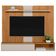 Painel Para Tv 65 Pol Com Bancada Suspensa New L05 Nature Off White - Lyam Decor