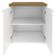 Balcão Para Escritório Home Office Multiuso 2 Portas Orly A02 Olmo Branco - Lyam Decor