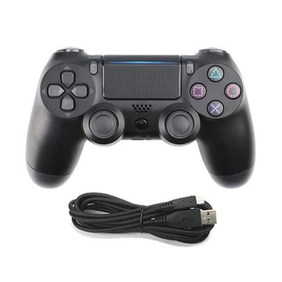 Controle Compatível Com Ps4 Slim Playstation Sem Fio Joystick Double Motor