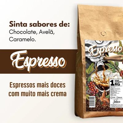Café Kawá Espresso - 1kg Moído Fino única