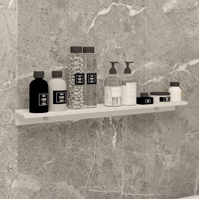 Prateleira Porta Shampoo Slim 60cm Branco Standard