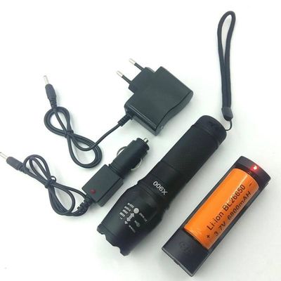 Lanterna Mini Tática Policial Led Cree Recarregável T6 X900 - 22000w