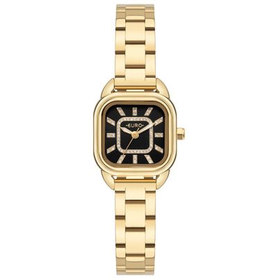 Relógio Euro Feminino Ref: Eu2036yvg/4p Casual Retangular Dourado
