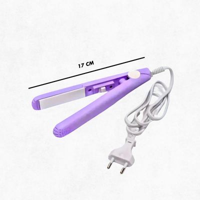 Mini Prancha Portátil Chapinha Bivolt Compacta, Rápida E Eficiente - Bivolt