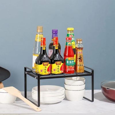 Estante Organizadora Multiuso De Metal Com 3 Níveis Prateleira Compacta Para Cozinha, Banheiro E Escritório