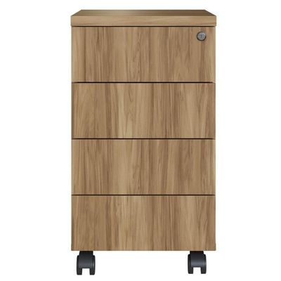 Gaveteiro 4 Gavetas Office 36 Cm 25908 Artesano Nogal Sevilha