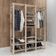 Cabideiro Estante Vertical Organizadora Moderno 170x140cm