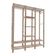 Cabideiro Estante Vertical Organizadora Moderno 170x140cm