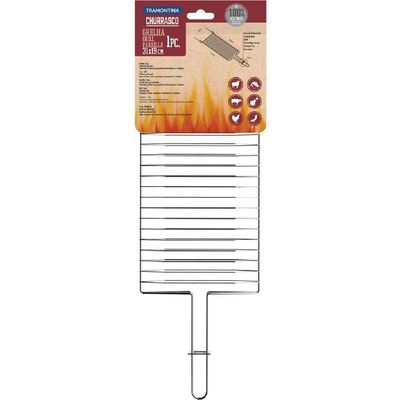 Grelha De Inox Para Churrasco Com 56x17,6cm - 26480003 - Tramontina