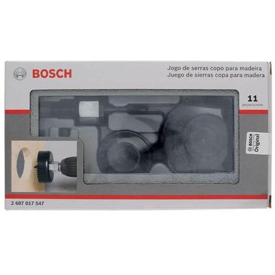 Jogo De Serras Copo Para Madeira 11 Peças - 2607017547 - Bosch