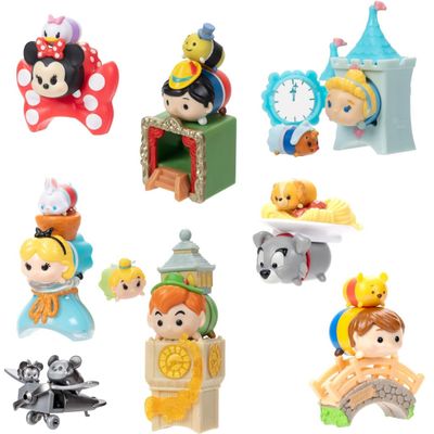 BONECOS COLECIONÁVEIS TSUM TSUM MINI CENARIO SERIE 1 DISNEY