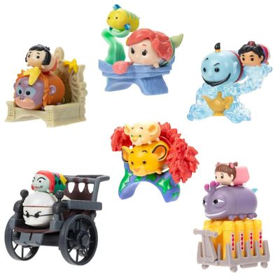 BONECOS COLECIONÁVEIS TSUM TSUM MINI CENARIO SERIE 1 DISNEY