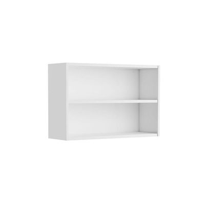 Armário Aéreo Alto De Aço 2 Portas Branco Evidence Bertolini Branco