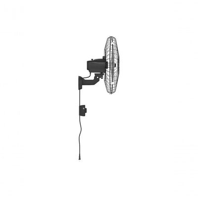 Ventilador De Parede Ventisol Steel 50cm Preto Bivolt