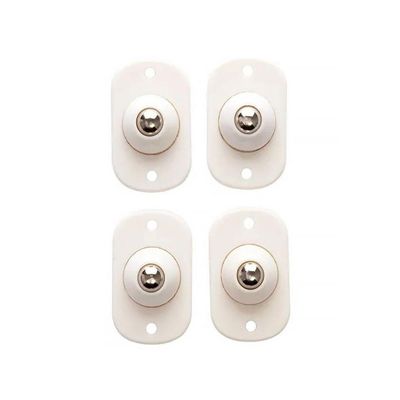 Rodinha Adesiva Inox Moveis Esfera 360 Transferidora Giratoria 4 Un