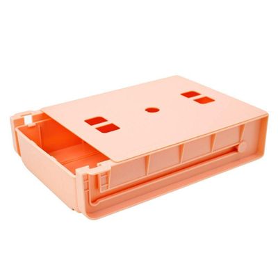 Gaveta Adesiva Organizadora Com Divisorias De Lapis Caneta Escritorio Mesa Rosa