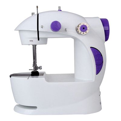A Máquina de Costura Portátil com luz e pedal
