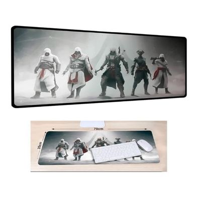 Mouse Pad Gamer Extra Grande Familia Assassina Tamanho 700x350x3mm