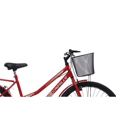 Bicicleta Transporte Aro 26 Colli Cazelle Fort Vermelho