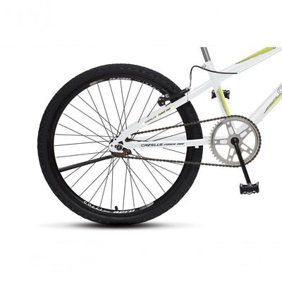 Bicicleta Force 1 Aro 24 Sem Marchas Freios V-brake Branco