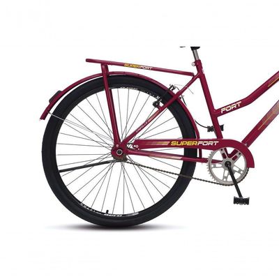Bicicleta Transporte Aro 26 Colli Cazelle Fort Roxo