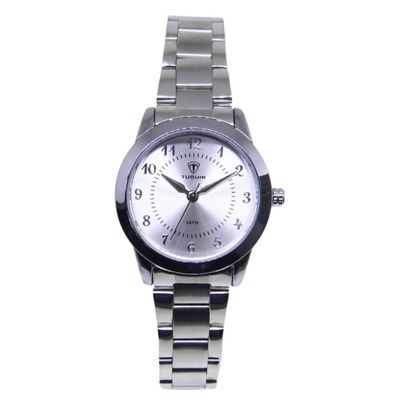 Relógio Tuguir Feminino Ref: Tg30390 Prateado Estojo Porta Jóias