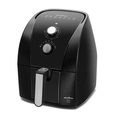 Fritadeira Air Fryer Britania 5,5l Redstone Bfr50 - 63801112 Preto 110 Volts